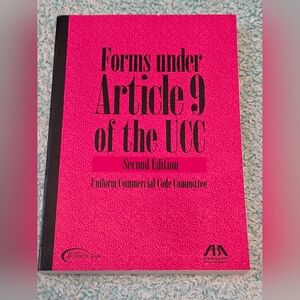 Paperback Book - Forms under Article 9 of the UCC, Second Edition